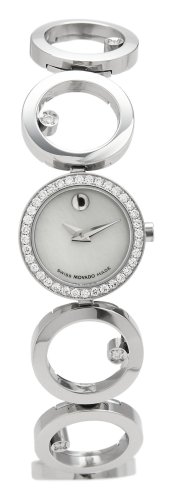 Movado Women's Ono Diamond Accented Stainless-Steel Watch #0605816
