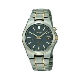 Seiko Mens Full Titanium Kinetic Watch
