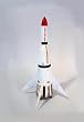 Lindberg 1:200 scale Mars Probe Communication Satellite Rocket