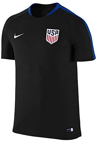 Nike United States Flash Training Soccer Jersey (Black)