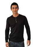 American Apparel T457 Baby Thermal Long Sleeve Henley