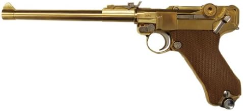 LUGER P-08 8ƒCƒ"ƒ`LANGE LAUF dummy cartridge specification ( metal model gun finished product )