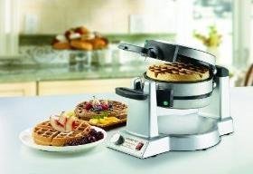 Waring Pro Professional Double Belgian Waffle Maker Model # WWM1200SA