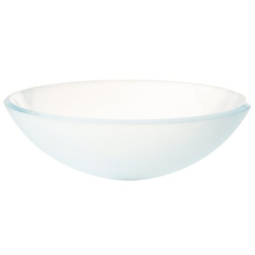 Pegasus PE714101 Glass Vessel Crystal Frosted