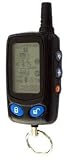 Megatronix - TW73 - 5 Button 2 Way LCD Paging Transmitter Remote Replacement For MEGA 3700, VS 3725 - 433MHz. - FCC ID# H5OTR11 or H50TR11 - Compatible With Megalarm, Viking, Autopage, Marksman, Alert, Bulldog