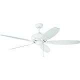 Kichler 300105WH Whitmore 5 Blade Ceiling Fan in White