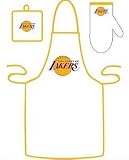 Los Angeles Lakers Grilling Apron Set