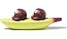 Banana Bros Salt & Pepper Set by Stefano Giovannoni