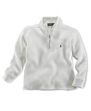 Ralph Lauren Little Boy 1/2 Zip French Rib Sweater