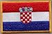 Country Flag Embroidered Patch T8 - Croatia