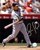 Jose Lopez Autographed/Hand Signed Seattle Mariners 8x10 Photo--Pink Bat MCS COA