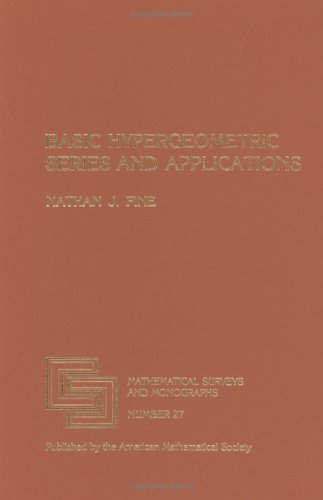 Basic Hypergeometric Series and Applications (Mathematical Surveys and Monographs)