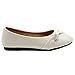 Girls Ballet Flat Shoes with Bow Decor (Toddler/little/big Kid)