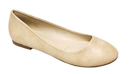 Bella Marie - Women's Stacy-13 Ballet Flat Shoes