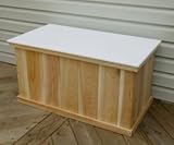 Classic Cedar Deck Box w/ Lid 4ft