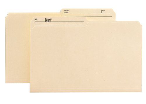 Smead Antimicrobial Folder, Legal, 11 Point, 1/2 Cut Tab, Manila, 100 per Box (15377) Smead Antimicrobial Folder, Legal, 11 Point, 1/2 Cut Tab, Manila, 100 per Box (15377)