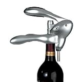 Metrokane Rabbit Corkscrew with Foilcutter, Silver