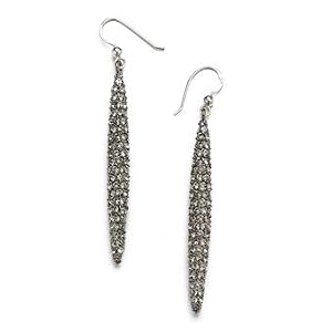 CC Skye Pave Spear Earrings as seen in LIFE & STYLE