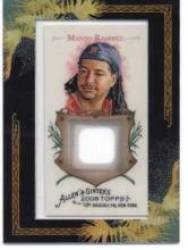 2008 Topps Allen and Ginter Relics #MR Manny Ramirez - Boston Red Sox (Piece of Authentic Game Used Jersey) (Baseball Cards)