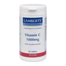Lamberts Vitamin C 1000mg + Bioflavonoids, 60 Tablets