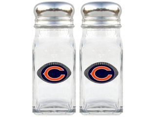 Chicago Bears Glass Salt Pepper Shakers