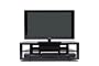 BDI Deploy Max 9649, Triple Wide Open TV Stand - Gloss Black