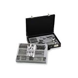 30B Sterlingcraft 72pc Heavy Gauge Surgical SS Flatware and Hostess Set