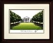 Dillard University Alma Mater Alma Mater 14x18 Lithograph in Mahogany Frame
