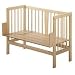 Alvi Beistellbett Stillbett Natur lackiert