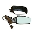 VOLKSWAGEN GOLF MK4 10/1997-6/2004 ELECTRIC HEATED WING MIRROR BLACK COVER BLUE TINTED GLASS DRIVERS SIDE