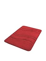 Bisk Alfombra de Baño One Rojo