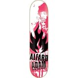 Black-Label-Alfaro-deuce Skate Deck With Grip Size 7.78