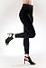 Tooklanet Jacqueline New York, One Size Fits All Full Length Seamless Leggings (Black)
