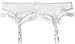 Elegant Moments Women's Satin Garter Belt