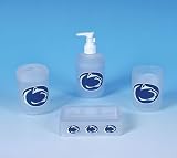 Penn State Nittany Lions NCAA 4 Piece Frosted Bath Set
