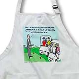 Rich Diesslins Funny Religious Light Cartoons - Country Club Churches - Aprons