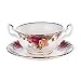 Royal Albert Old Country Roses Cream Soup 6-1/2-ounce Saucer