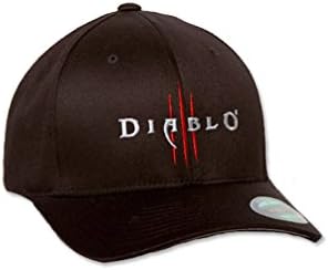Blizzard Jinx Diablo Embroided Logo Flexfit Baseball Cap Costume Hat
