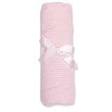 Trend Lab Pinstripe Crib Sheet in Pink
