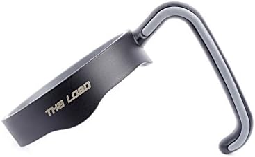 Black Plastic Handle Hand Rubber Anti-Slip Grip Accessory for 20 OZ Yeti Cooler &amp; Other Tumbler Rambler Cup (HANDLE ONLY)