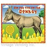 PIN the Tail on the Donkey Kids Boy Girl Party Game NEW