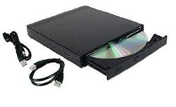 ImportPro 24x USB-Powered Super Slim External CD-ROM Drive (Black)