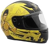 SPARX S 07 S-07 MASTER MATTE YELLOW SPECIAL EDITION MOTORCYCLE HELMET