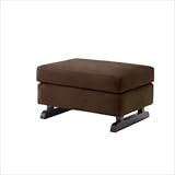 Perch Stool Fabric Style: Microsuede in Mocha Brown, Legs: Light Ash Wood Perch Stool Fabric Style: Microsuede in Mocha Brown, Legs: Light Ash Wood