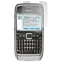 NOKIA E71 CLEAR LCD SCREEN PROTECTOR GUARD SHIELD PACK OF 5 WITH  MICROFIBRE CLEANING CLOTH