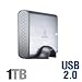 Iomega Prestige 1 TB USB 2.0 Desktop External Hard Drive 34275