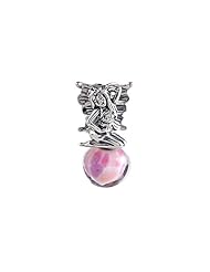 SilveRado (tm) MAU013 Murano Glass/Sterling Silver Fantasy Fairy Bead / Charm