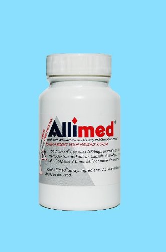 ALLIMED Capsules, Physician Strength Stabilized Allicin, For MRSA, Lyme, Morgellons, Swine Flu, 450 mg 60 VCaps picture 319wFfXWCmL ALLIMED Capsules, Physician Strength Stabilized Allicin, For MRSA, Lyme, Morgellons, Swine Flu, 450 mg 60 VCaps