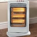 Portable Electric Halogen Heater - 1200 Watt