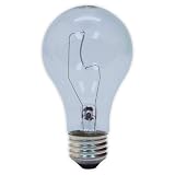 GE Lamps 81869 40-Watt A19 Reveal Crystal Clear, 2-Pack